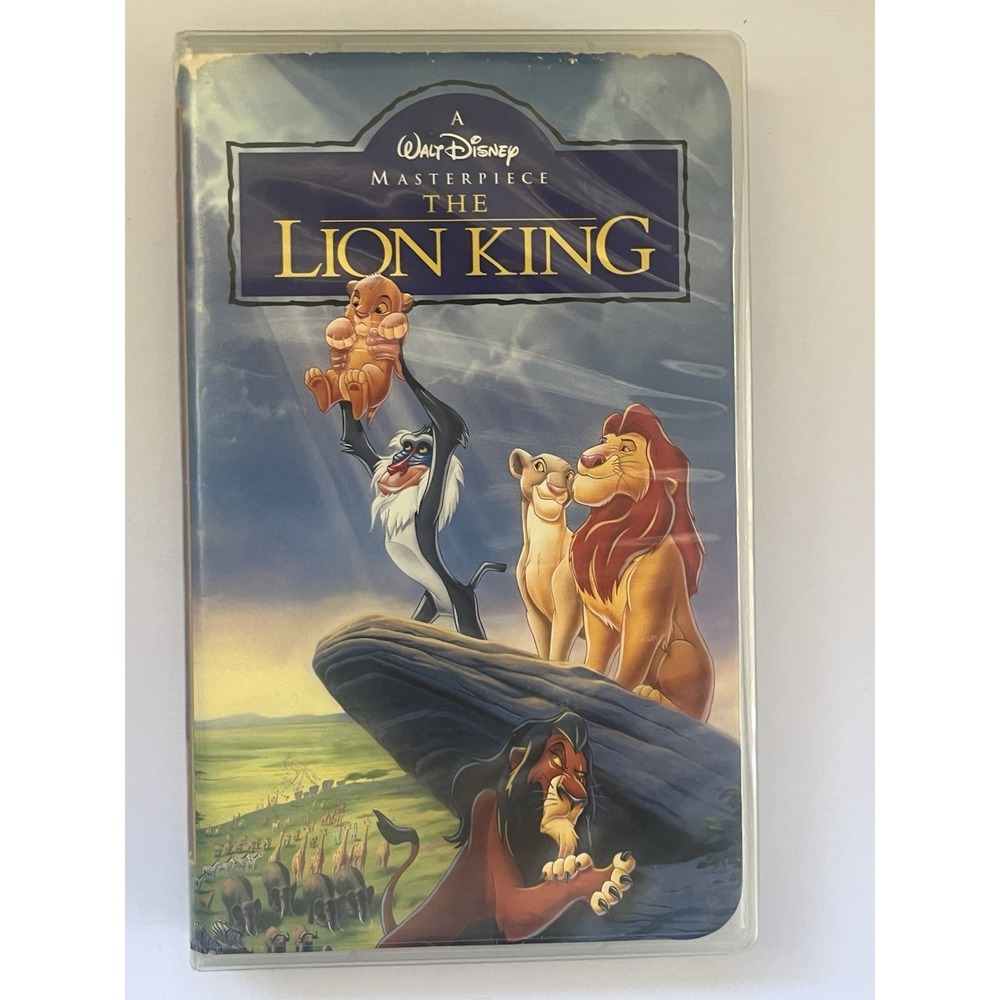 The Lion King (VHS, 1995) Disney Classic VHS Rare 1st Edition Family Cartoon